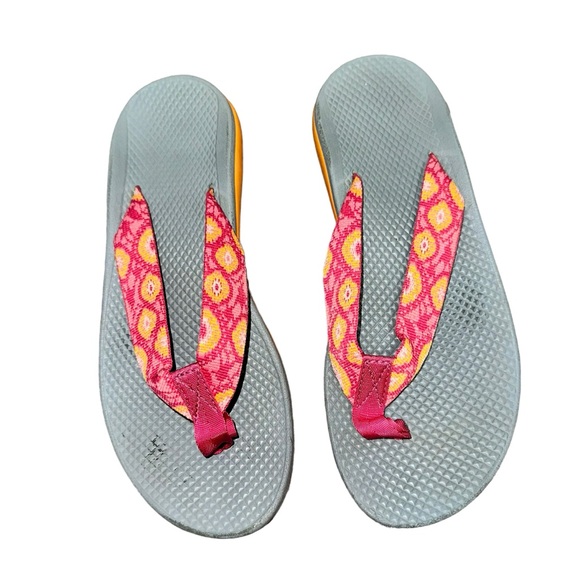 Chaco Sandal Orange Pink Size 9 - Picture 1 of 2